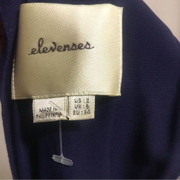 3 for $25 Elevenses blue Women’s jumpsuit size 2 - Picture 5 of 7